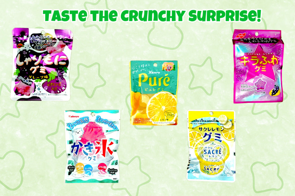 Crispy Japanese Gummies: 5 Shari-Shari Treats to Try