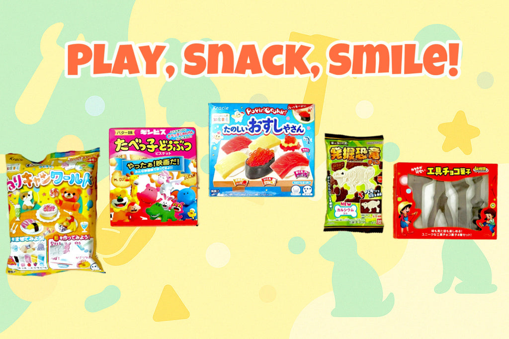 Fun Shapes! Unique Japanese Snacks for All Ages