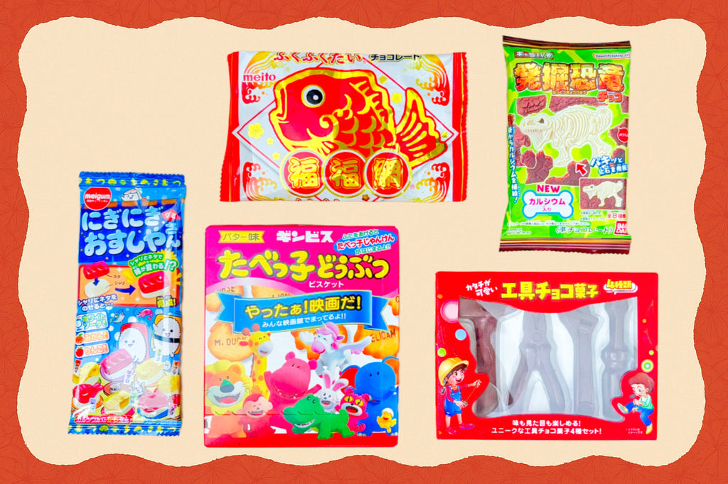 Meaningful Shapes in Japanese Snacks