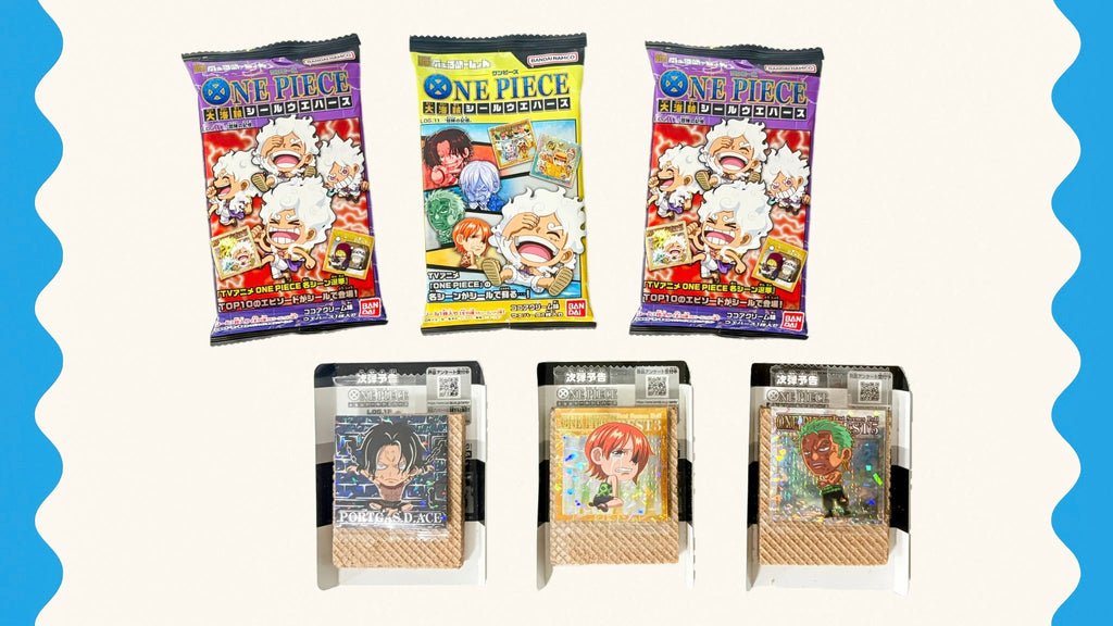 Unboxing One Piece Wafer Stickers LOG.11: Which Rare Sticker Will You Get?