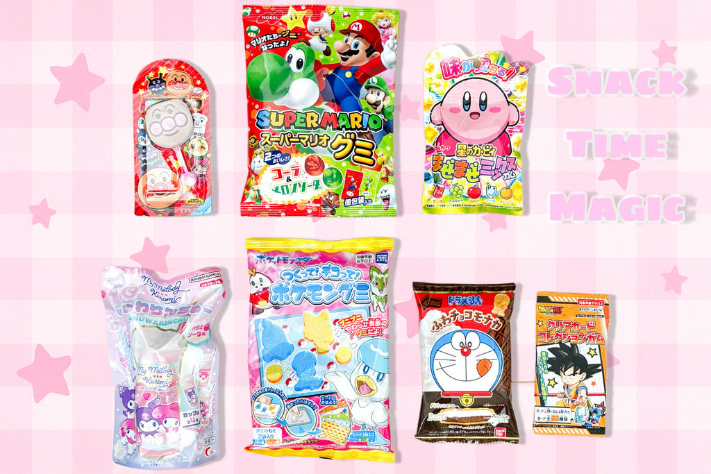 7 Japanese Character Snacks That Kids Will Love