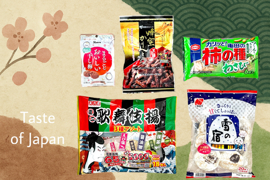 Discover 5 Traditional Japanese Snack Flavors: From Soy Sauce to Sweet Honey